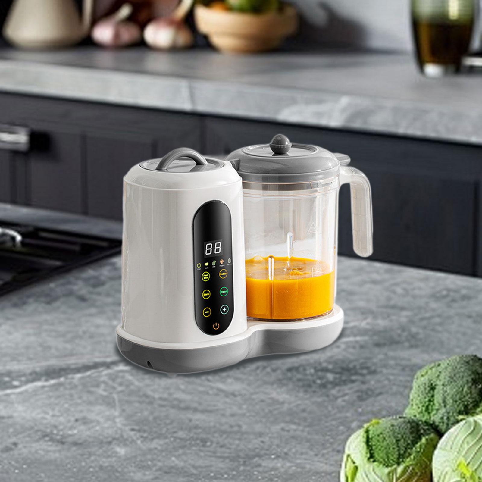 Baby Food Maker Blender - 多機能ベビーフードマシン,軽量,タッチスクリーン,自家製フードミル,新生児と赤ちゃんのためのピューレブレンダー