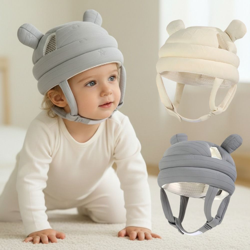 Infant Head Protector - 新しい落下防止ウォーキング保護帽子衝突防止通気性厚い保護ヘルメット 360 頭部保護ソフトヘッドプロテクター