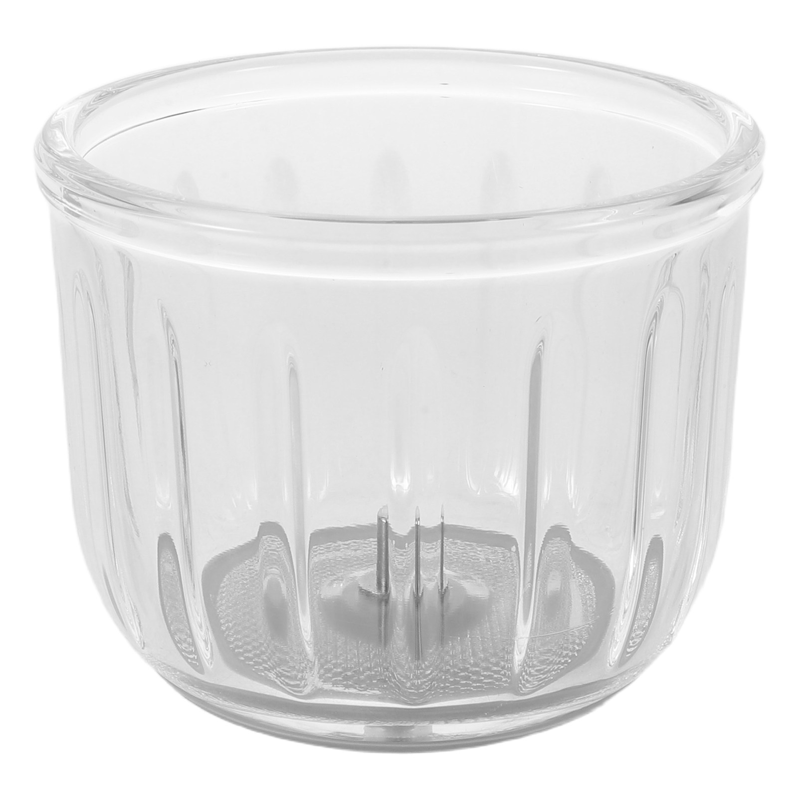 Baby Food Maker Blender - ベビーフードメーカー交換用ボウル 耐熱ガラス製クリアミキシングボウル 冷凍庫対応 簡単洗浄ガラスジャー ベビー対応