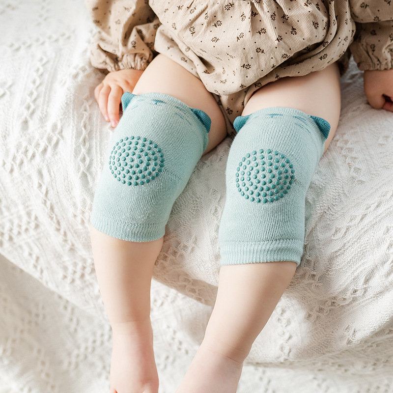 子供用膝肘パッド 春夏用ベビーループソックス 粘着式滑り止め - Baby Knee Pad Crawling のレビューと価格