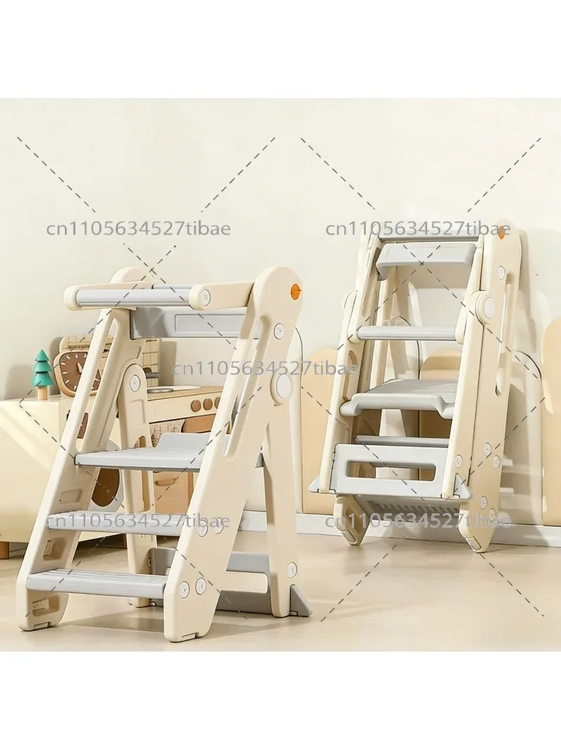 折りたたみ式ベビー学習タワー、調節可能な幼児用ステップスツー - Toddler Learning Tower のレビューと価格