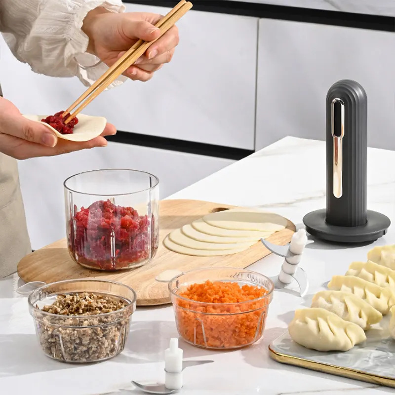 ワイヤレス電動ミートグラインダー ステンレス製フードプロセッ - Baby Food Maker Blender のレビューと価格