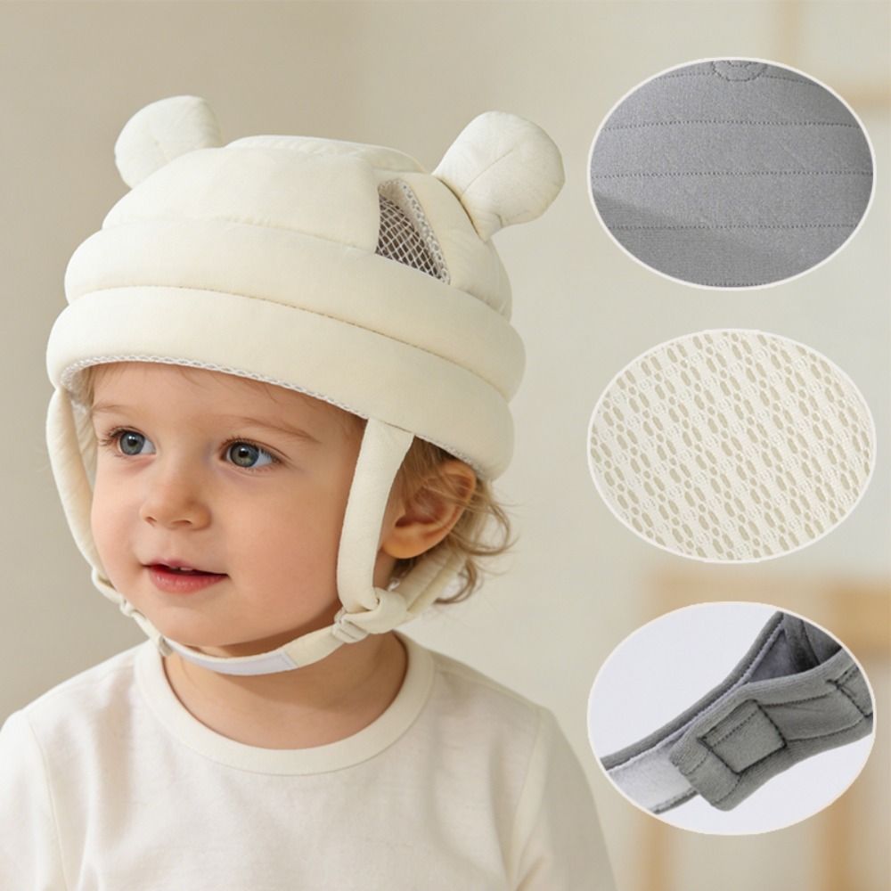 新しい落下防止ウォーキング保護帽子衝突防止通気性厚い保護ヘル - Infant Head Protector のレビューと価格