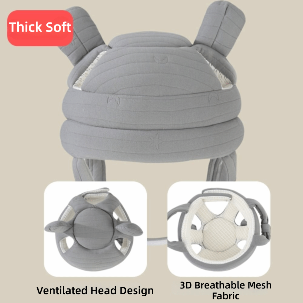 新しい落下防止ウォーキング保護帽子衝突防止通気性厚い保護ヘル - Infant Head Protector のレビューと価格