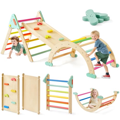 モンテッソーリ木製学習タワー折りたたみ式おもちゃスライド付き - Toddler Learning Tower のレビューと価格