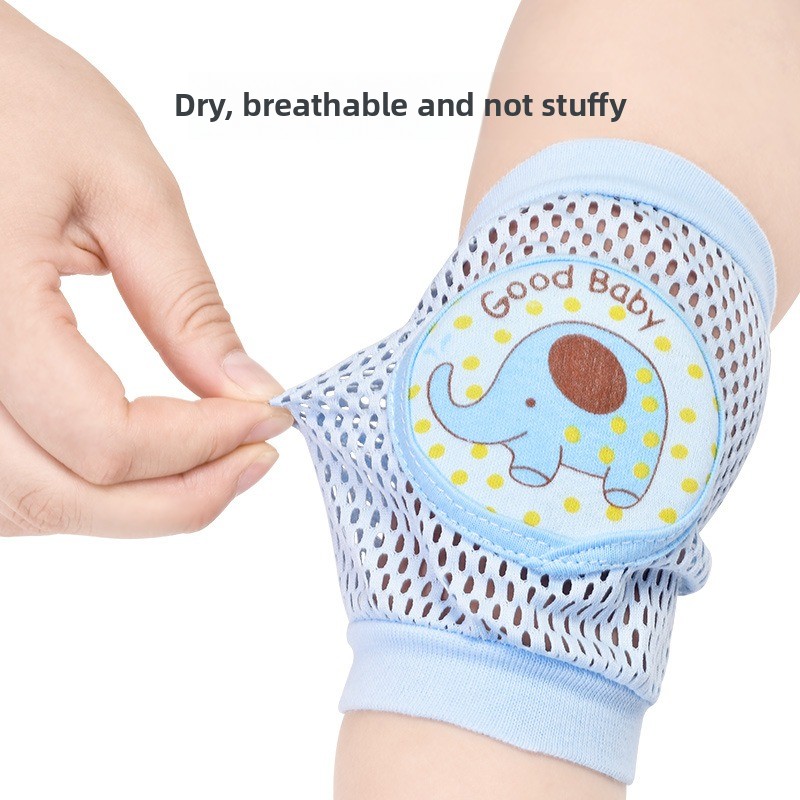 夏用ベビー膝パッド、通気性と落下防止機能付き、乳幼児用肘パッ - Baby Knee Pad Crawling のレビューと価格