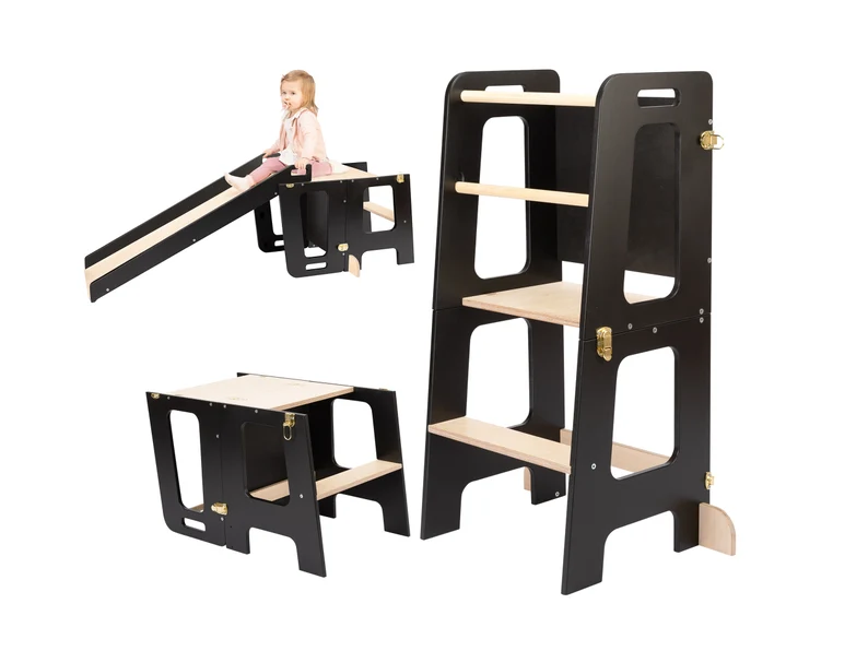幼児用ステップスツール 折りたたみ式幼児用ラーニングタワー  - Toddler Learning Tower のレビューと価格