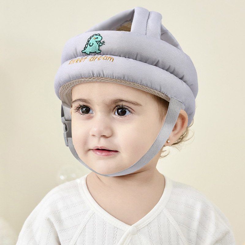 新しい赤ちゃんの安全ヘルメット頭部保護帽子幼児落下防止パッド - Infant Head Protector のレビューと価格