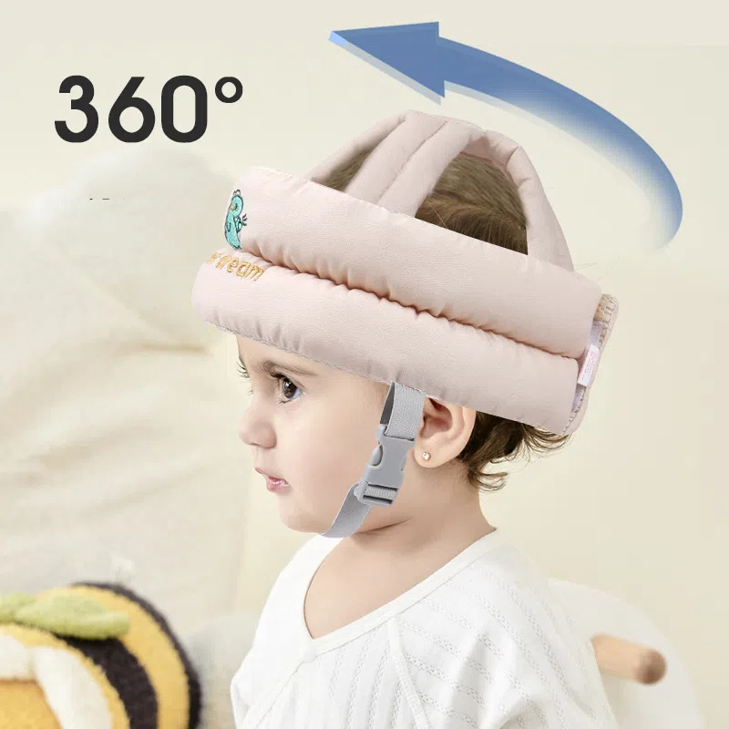 新しい赤ちゃんの安全ヘルメット頭部保護帽子幼児落下防止パッド - Infant Head Protector のレビューと価格