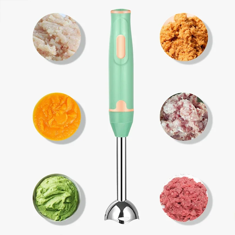 400W ハンドヘルドブレンダー電動食品野菜グラインダーステ - Baby Food Maker Blender のレビューと価格