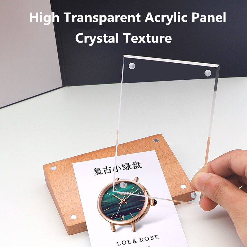 88x54mm 卓上アクリルサインホルダー ディスプレイスタ - Baby Products Prices のレビューと価格