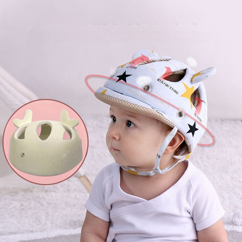 幼児用クラッシュ保護帽子,赤ちゃんの安全ヘルメット,落下防止 - Infant Head Protector のレビューと価格