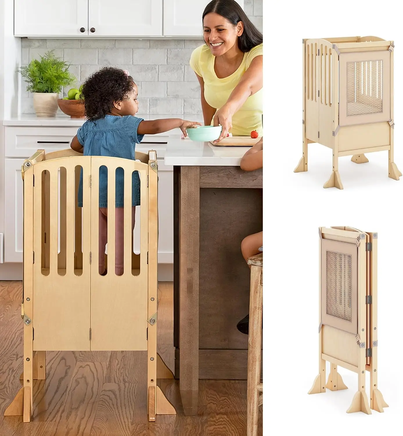 キッチンヘルパー ®   幼児用タワーステップスツール -  - Toddler Learning Tower のレビューと価格