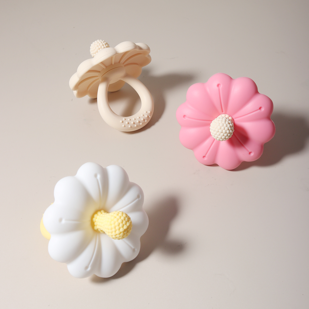 2026年ホットセール 赤ちゃん用花型歯固め シリコンおしゃ - Baby Products In Sale のレビューと価格