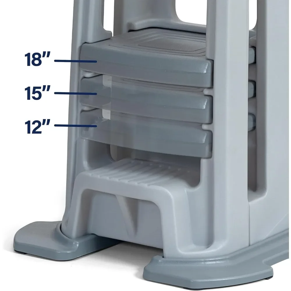 幼児タワーモンテッソーリスタンディングキッチンステップスツー - Toddler Learning Tower のレビューと価格